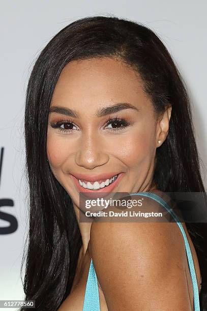 Eva Gutowski arrives at the 2016 Streamy Awards at The Beverly Hilton Hotel on October 4, 2016 in Beverly Hills, California.