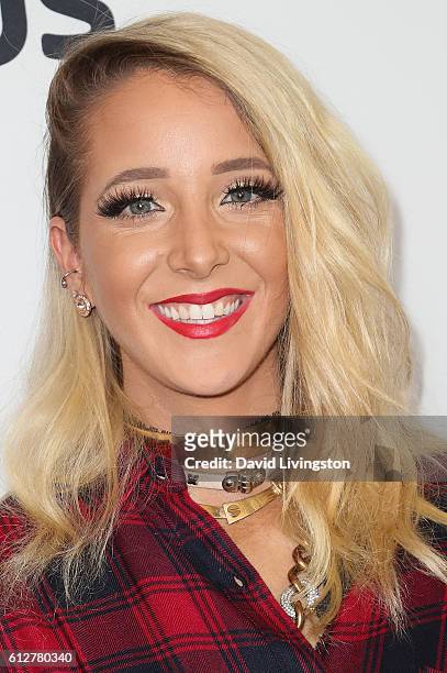 Comedian Jenna Marbles arrives at the 2016 Streamy Awards at The Beverly Hilton Hotel on October 4, 2016 in Beverly Hills, California.