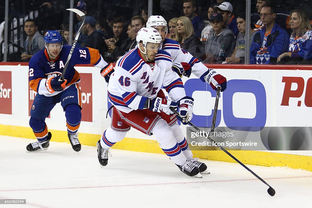 NHL: OCT 04 Preseason - Rangers at Islanders