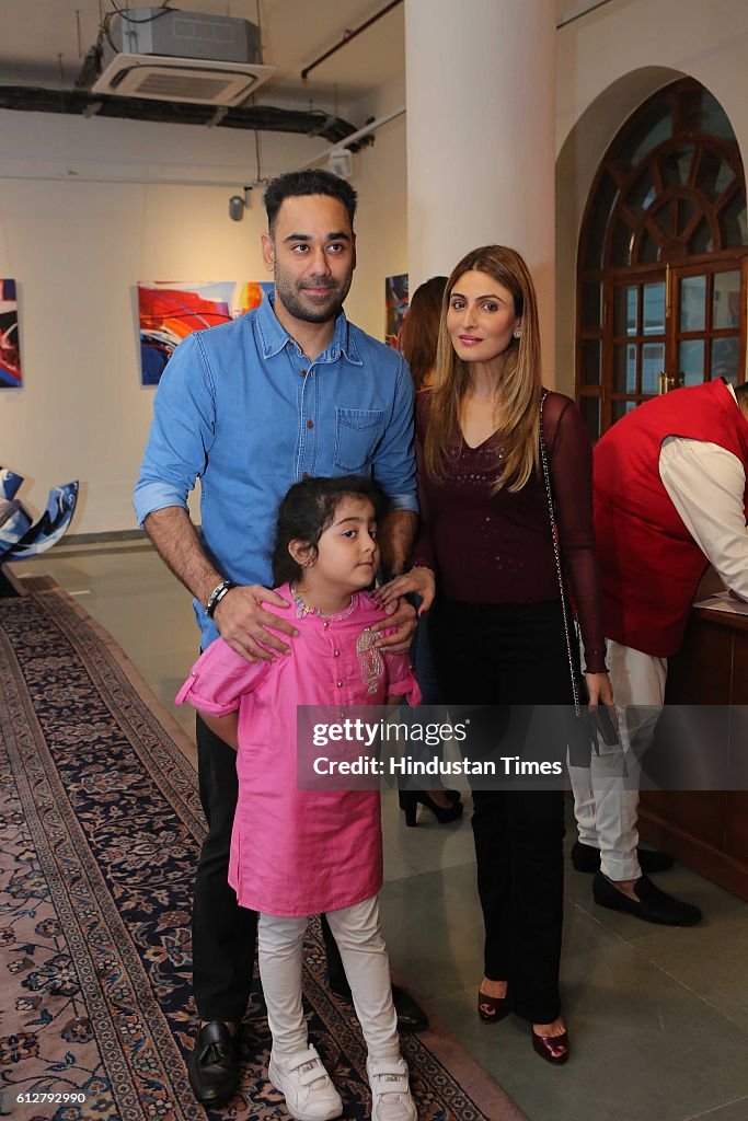 Eminent Artist And Sculptor Rouble Nagi Organizes Art Exhibition At Rashtrapati Bhavan