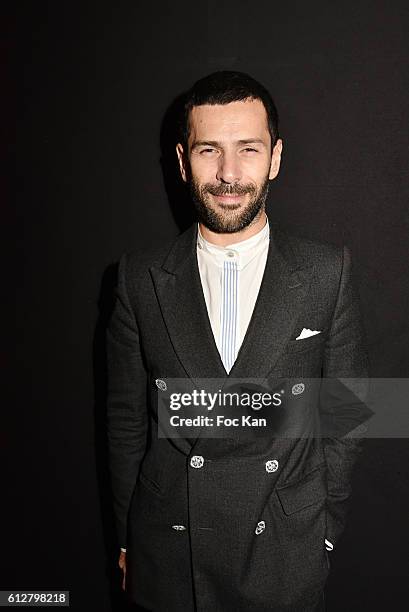 Alexis MabilleÊattends the Les Etoiles Mercedes-Benz : Cocktail - Paris Fashion Week Womenswear Spring/Summer 2017 at garage Lubeck on October 4,...