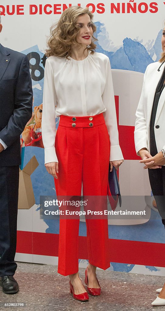 Spanish Royals Attend the Red Cross World Day