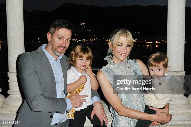 Actress Jaime King visits the Catalina Casino with her family at the 2016 Catalina Film Festival on October 1, 2016 in Avalon, California.