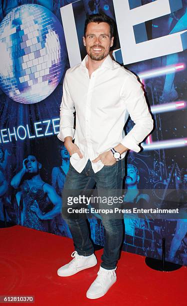 Octavi Pujades attends 'The Hole Zero' premiere at Calderon Theater on October 4, 2016 in Madrid, Spain.