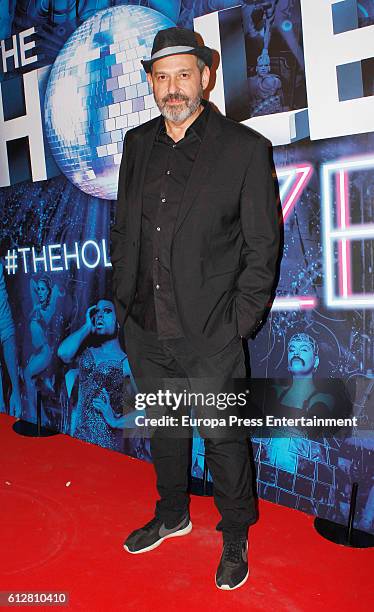 Alfonso Albacete attends 'The Hole Zero' premiere at Calderon Theater on October 4, 2016 in Madrid, Spain.