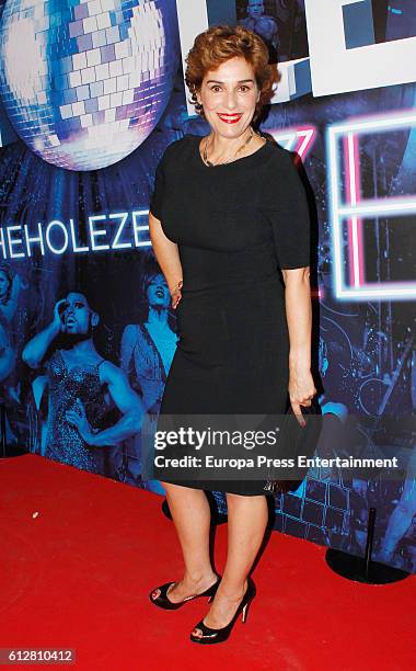 Anabel Alonso attends 'The Hole Zero' premiere at Calderon Theater on October 4, 2016 in Madrid, Spain.