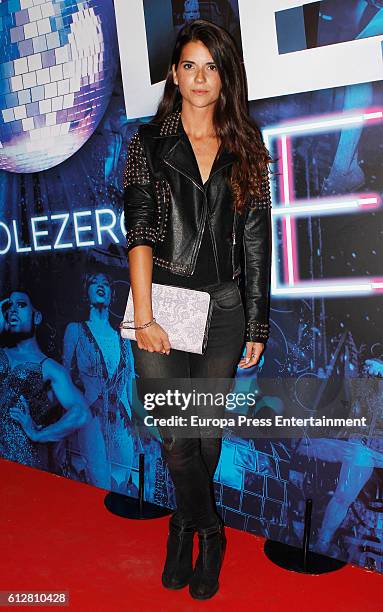 Ana Caldas attends 'The Hole Zero' premiere at Calderon Theater on October 4, 2016 in Madrid, Spain.