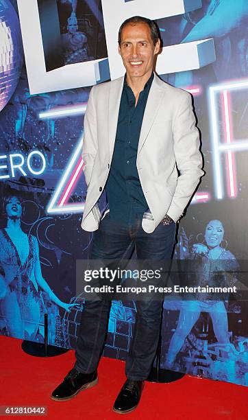 Manuel Bandera attends 'The Hole Zero' premiere at Calderon Theater on October 4, 2016 in Madrid, Spain.