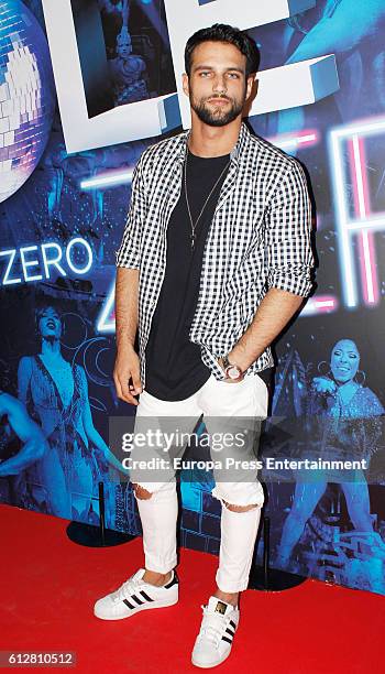 Jesus Castro attends 'The Hole Zero' premiere at Calderon Theater on October 4, 2016 in Madrid, Spain.