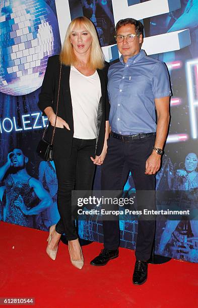 Topacio Fresh attends 'The Hole Zero' premiere at Calderon Theater on October 4, 2016 in Madrid, Spain.