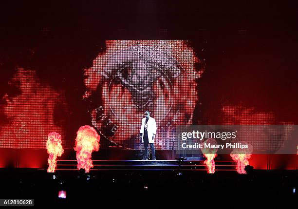 Sean "Diddy" Combs performs during the Bad Boy Family Reunion Tour at The Forum on October 4, 2016 in Inglewood, California.