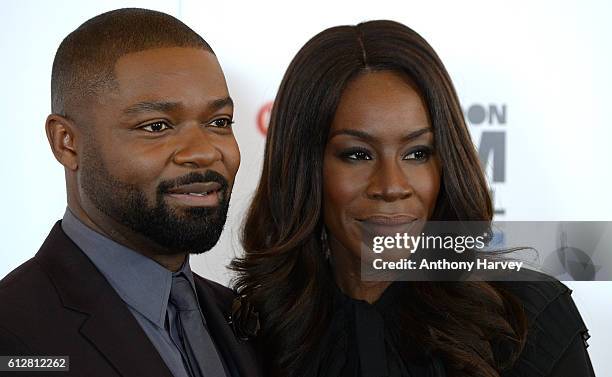 David Oyelowo and Director Amma Asante attend the 'A United Kingdom' photocall during the 60th BFI London Film Festival at The Mayfair Hotel on...