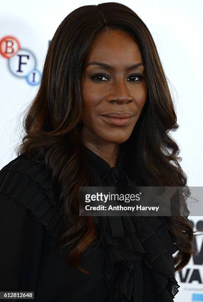 Director Amma Asante attends the 'A United Kingdom' photocall during the 60th BFI London Film Festival at The Mayfair Hotel on October 5, 2016 in...