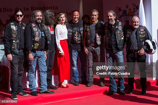 Queen Letizia of Spain attends the Red Cross Fundraising day event on October 5, 2016 in Madrid, Spain.