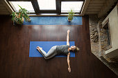 Yoga at home: Belly Twist Pose