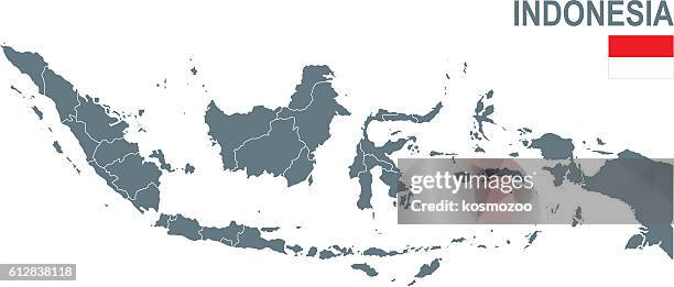 indonesian - indonesia map 幅插畫檔、美工圖案、卡通及圖標