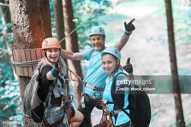 thumbs up for adventure - rappelling stock pictures, royalty-free photos & images