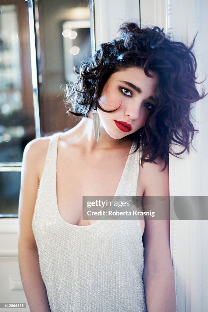 Matilda De Angelis Actress Matilda De Angelis is photographed for Self Assignment on