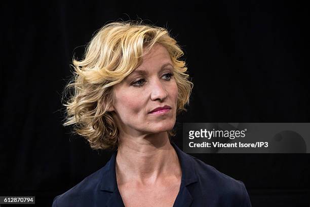 French actress Alexandra Lamy, as the Godmother, attends the launch of 'Pasteurdon', the annual operation call for donations from the Pasteur...