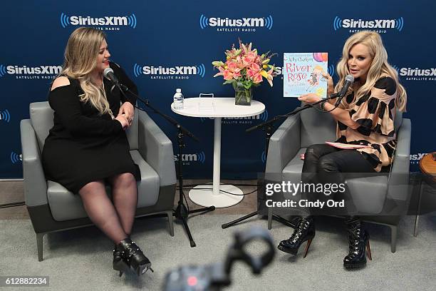 Kelly Clarkson is the first guest on Jenny McCarthy's new series, "Inner Circle," on her SiriusXM show "The Jenny McCarthy Show" on October 5, 2016...