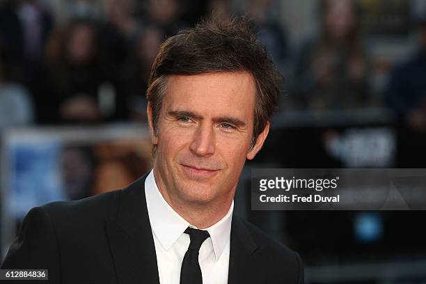 Jack Davenport attends the 'A United Kingdom' Opening Night Gala screening during the 60th BFI London Film Festival at Odeon Leicester Square on...