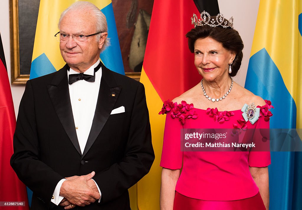 King Carl XVI Gustaf and Queen Silvia Visit Germany