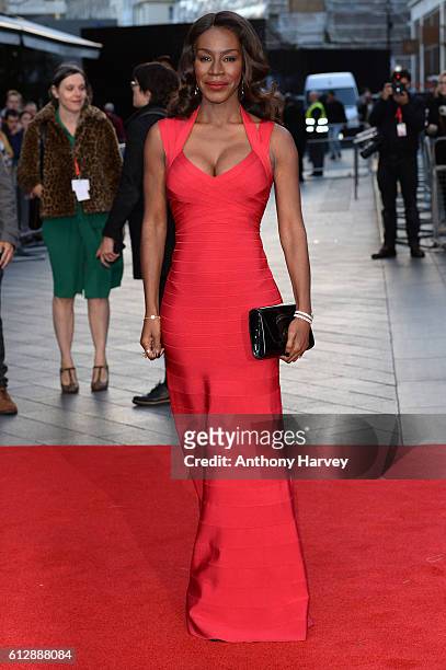 Director Amma Asante attends the 'A United Kingdom' Opening Night Gala screening during the 60th BFI London Film Festival at Odeon Leicester Square...
