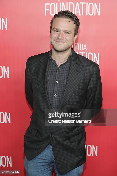 Actor Zachary Pym Williams attends the grand opening Of SAG-AFTRA Foundation's Robin Williams Center on October 5, 2016 in New York City.