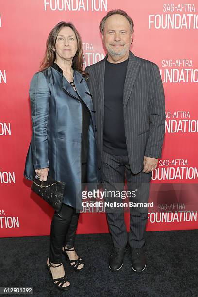Janice Crystal and actor Billy Crystal attend the grand opening Of SAG-AFTRA Foundation's Robin Williams Center on October 5, 2016 in New York City.