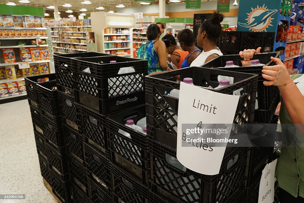 Florida Residents Prepare For Hurricane Matthew As Bears Down On The Bahamas