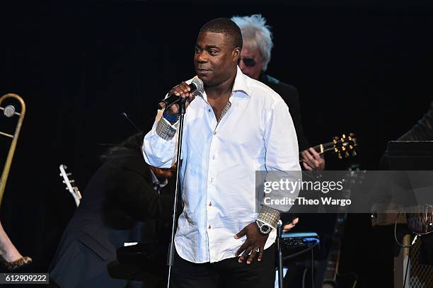 Actor Tracy Morgan speaks onstage during Little Kids Rock Benefit 2016 at Capitale on October 5, 2016 in New York City.