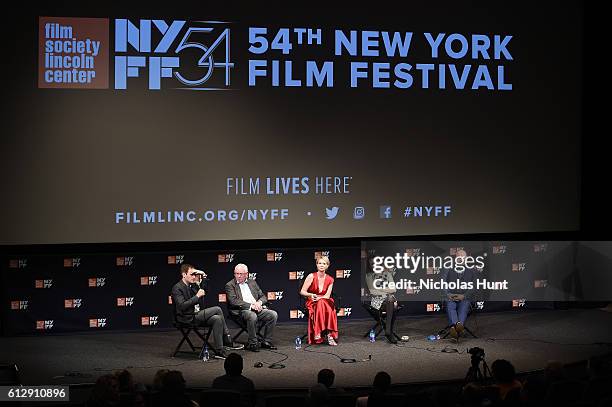 Terence Davies, Cynthia Nixon, Catherine Bailey and Sol Papadopoulos Speak at the 54th New York Film Festival - "A Quiet Passion" - Intro and Q&A at...