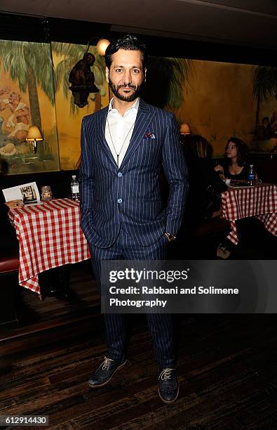 Cas Anvar attends EPIX and Vanity Fair host the premiere of EPIX Original Series "Graves" - After Party at Monkey Bar on October 5, 2016 in New York...