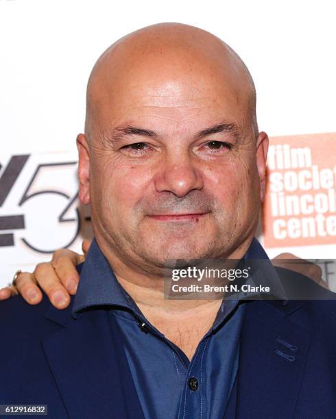 Producer Sol Papadopoulos attends the 54th New York Film Festival - "A Quiet Passion" and "Neruda" premieres held at Alice Tully Hall, Lincoln Center...