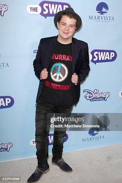 Murray Rundle Actor Murray Rundus attends the premiere of Disney Channel's