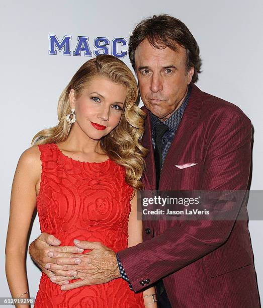 Actress Susan Yeagley and actor Kevin Nealon attend a screening of "Mascots" at Linwood Dunn Theater on October 5, 2016 in Los Angeles, California.