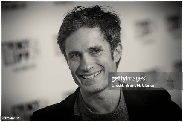 Actor Gael Garcia Bernal attends the 54th New York Film Festival - "A Quiet Passion" and "Neruda" premieres held at Alice Tully Hall, Lincoln Center...