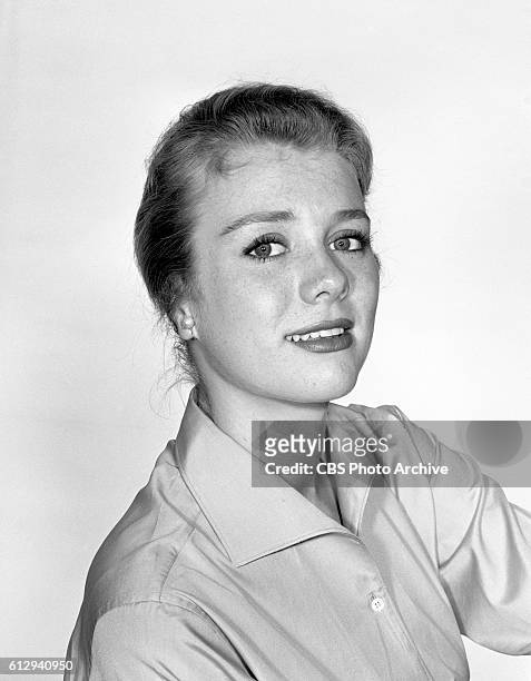 Swedish-American television actress, Inger Stevens. November 19, 1956. Hollywood, CA.