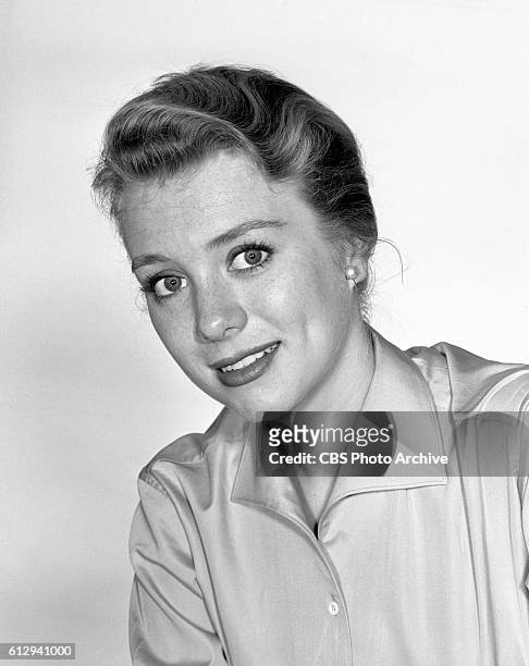 Swedish-American television actress, Inger Stevens. November 19, 1956. Hollywood, CA.