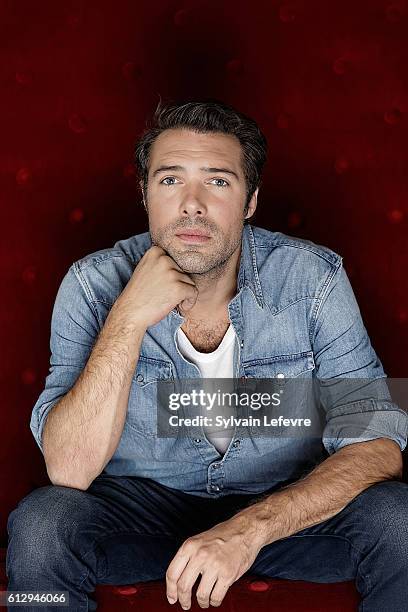 Actor Nicolas Bedos is photographed for Self Assignment on October 3, 2016 in Namur, Belgium.