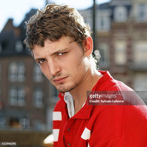 Actor Niels Schneider is photographed for Self Assignment on October 3, 2016 in Namur, Belgium.