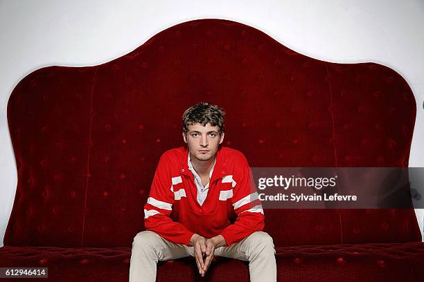 Actor Niels Schneider is photographed for Self Assignment on October 3, 2016 in Namur, Belgium.