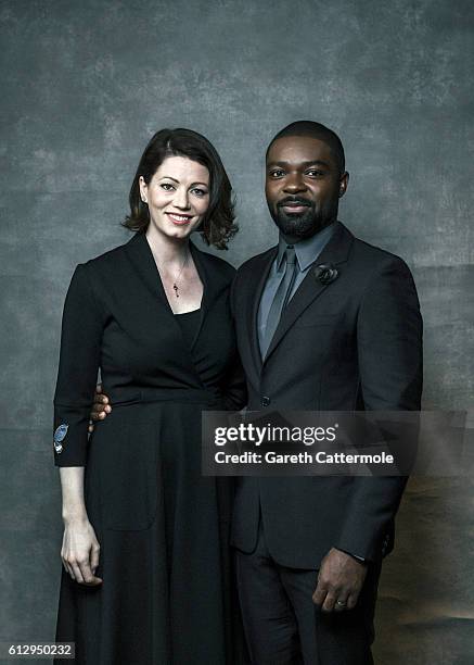 Actress Jessica Oyelowo and Actor David Oyelowo are photographed during the 60th BFI London Film Festival at The Mayfair Hotel on October 5, 2016 in...