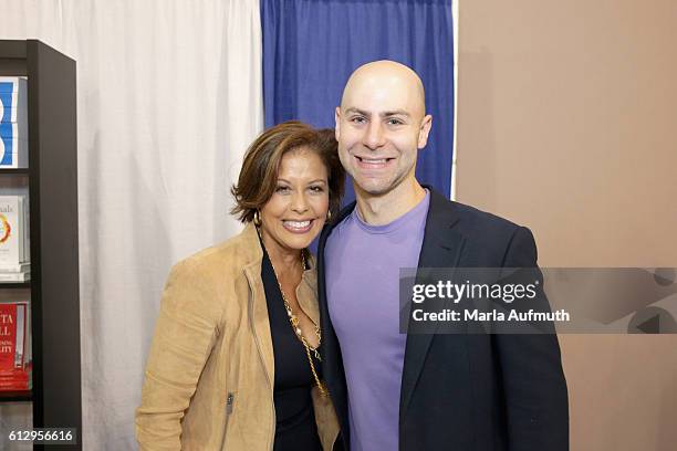 Journalist Michele Ruiz and author Adam Grant attend the Pennsylvania Conference for Women 2016 at Pennsylvania Convention Center on October 6, 2016...