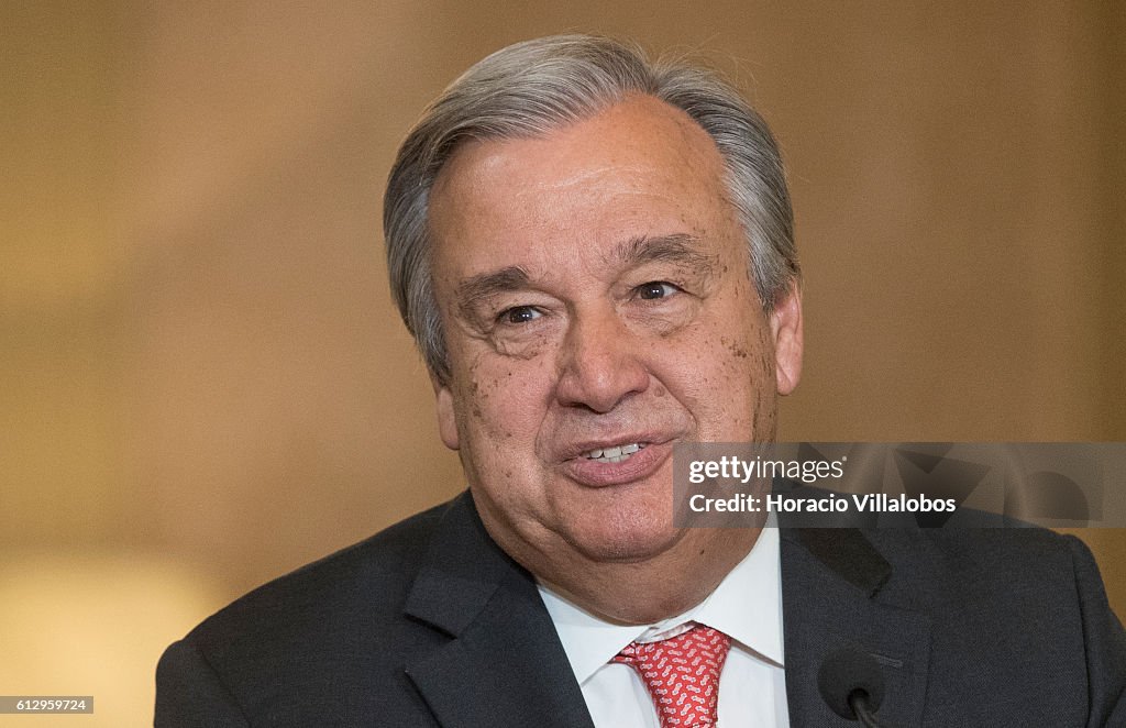 Former Portuguese Prime Minister Is Named As The Next Secretary-general Of The United Nations