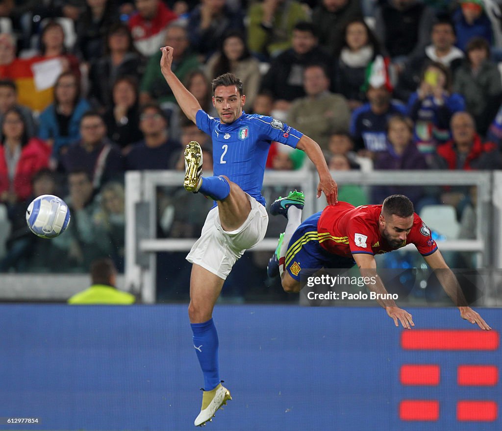 Italy v Spain - FIFA 2018 World Cup Qualifier