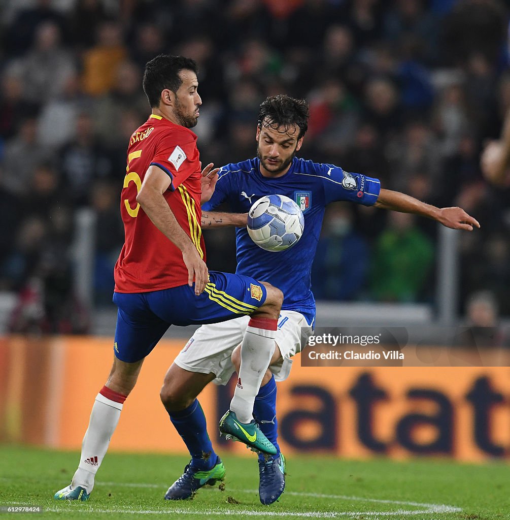 Italy v Spain - FIFA 2018 World Cup Qualifier