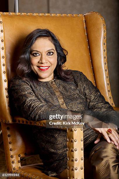 Director Mira Nair of 'Queen of Katwe' is photographed for Los Angeles Times on September 19, 2016 in Los Angeles, California. PUBLISHED IMAGE....