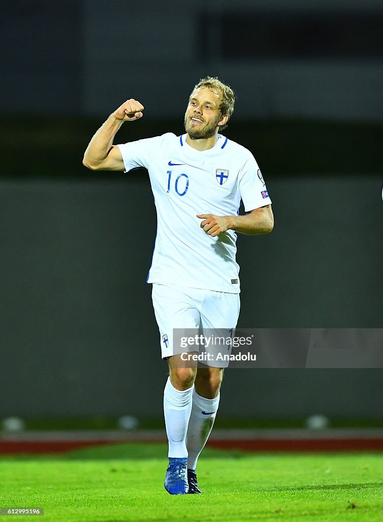 Iceland v Finland : UEFA 2018 World Cup Qualifying