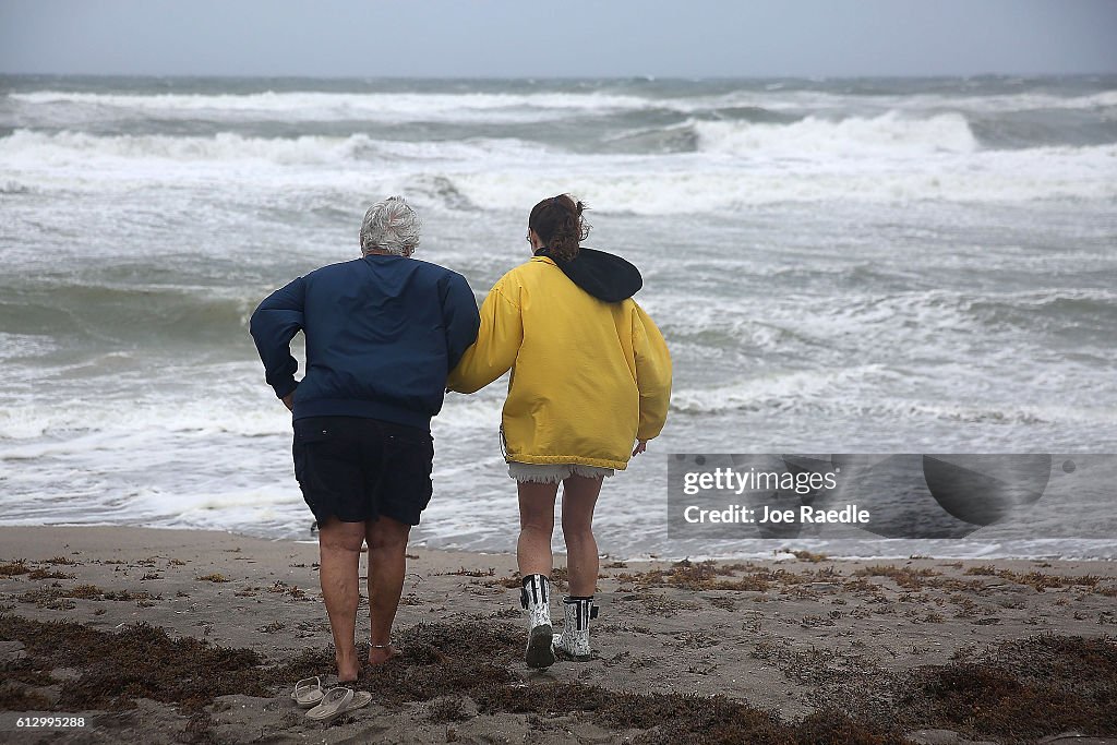 Florida Prepares As Hurricane Matthew Barrels Towards Atlantic Coast